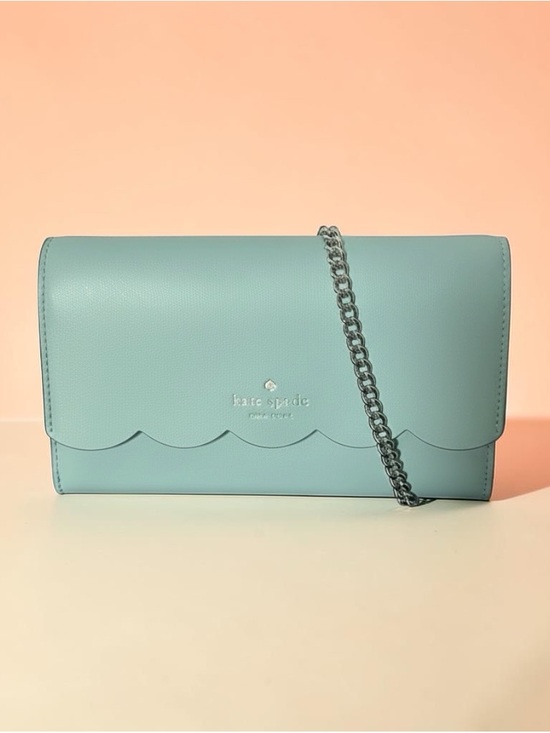kate spade Handbags - Kate Spade Gemma Wallet On Chain Crossbody Bag Scallop Blue